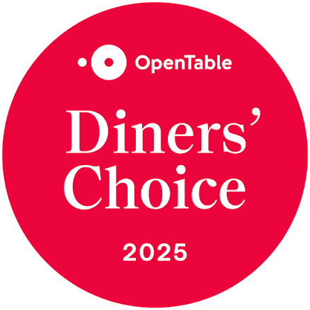 OpenTable Diners' Choice 2025.